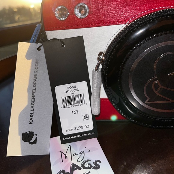 Karl Lagerfeld: Camera Ikons Photography Crossbody Bag - Picture 11 of 12